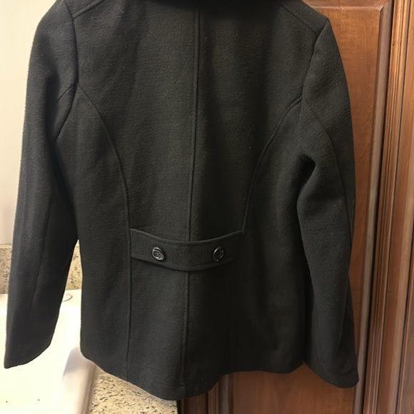 Black pea coat - Picture 4 of 4